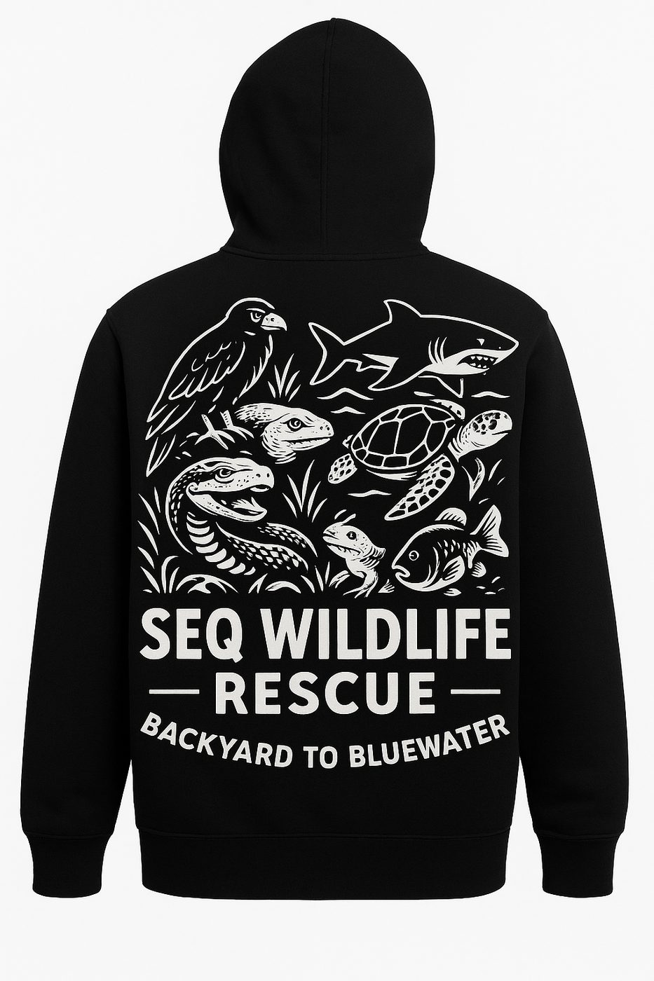 Backyard to Bluewater Hoodie